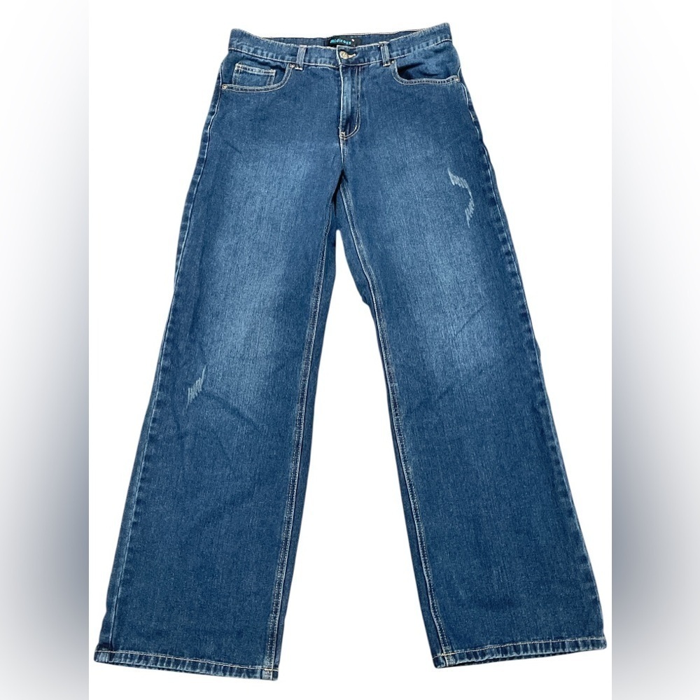 Midiross Women’s Wide Leg High Waist Jeans Size Medium 30” Waist